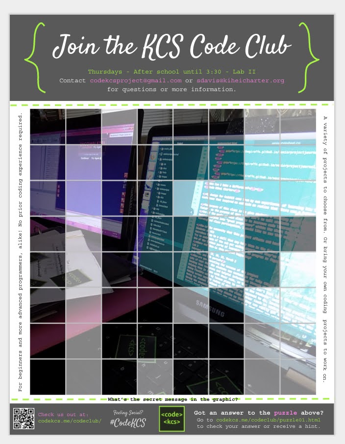 KCS code club flier